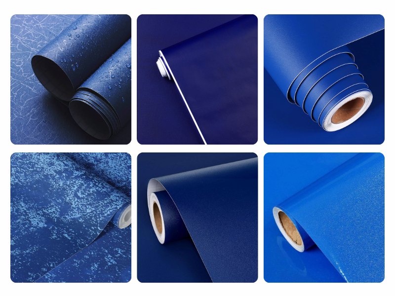 giấy dán tường màu xanh dương giấy dán tường màu xanh dương