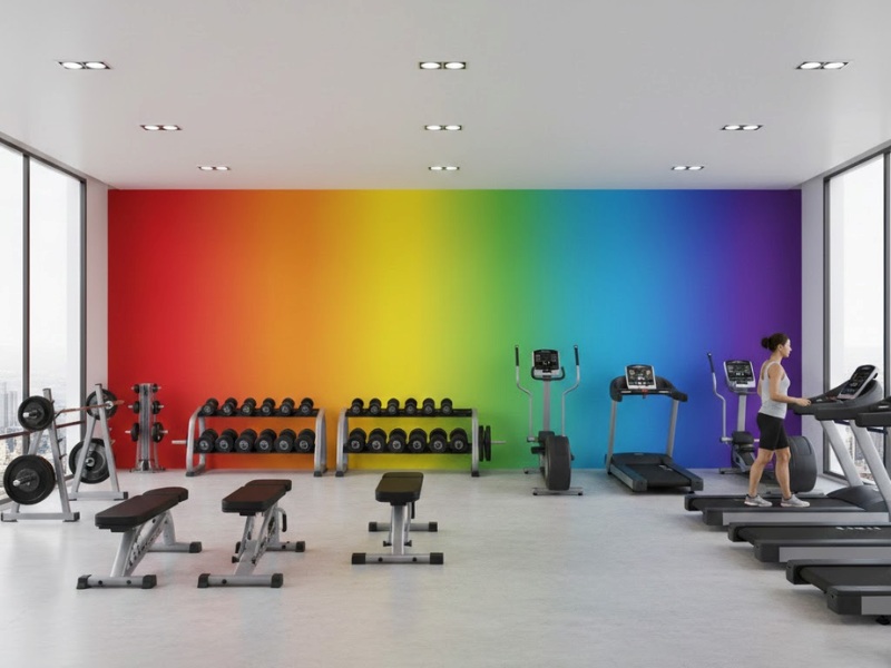 Mẫu 12: Dải màu Gradient