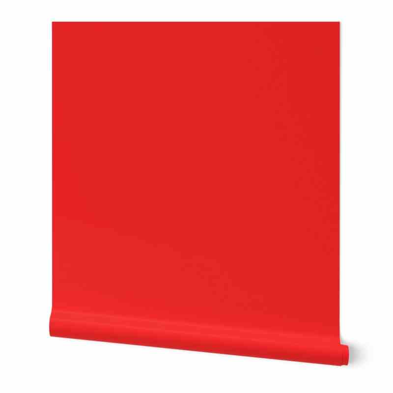 giấy dán tường màu đỏ tươi