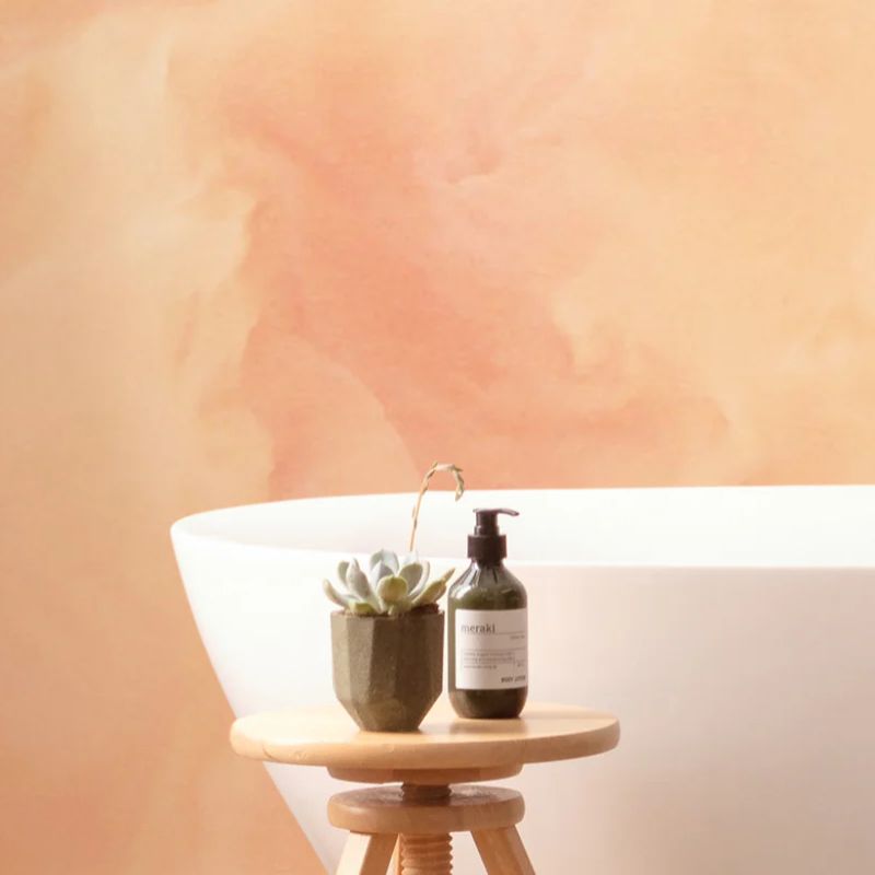 Các dòng giấy dán tường màu cam đào cao cấp tại Tường Vinh