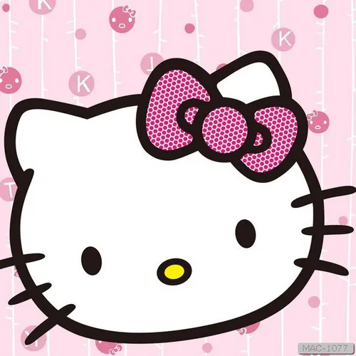 Tranh Dán Tường Hello Kitty