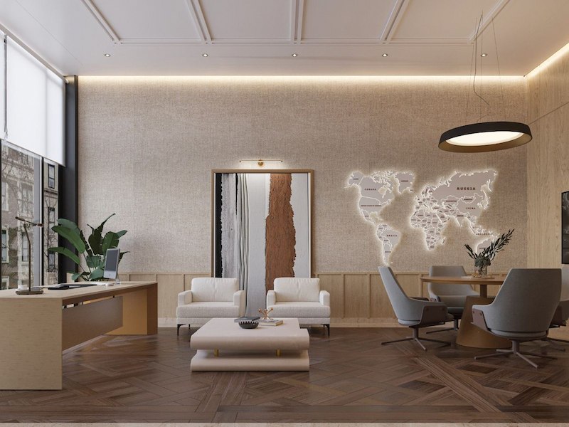 giấy dán tường Phòng giám đốc giấy dán tường Phòng giám đốc