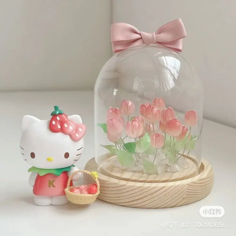 Tự tay làm đồ handmade Hello Kitty trang trí phòng ngủ