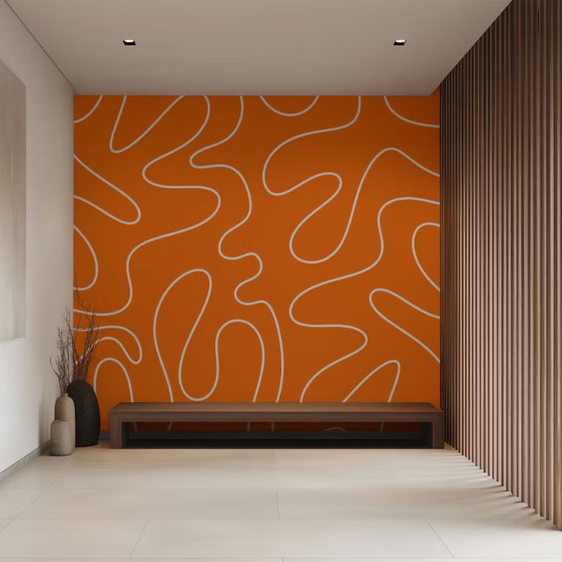 Yếu tố phong thủy của màu cam ánh kim