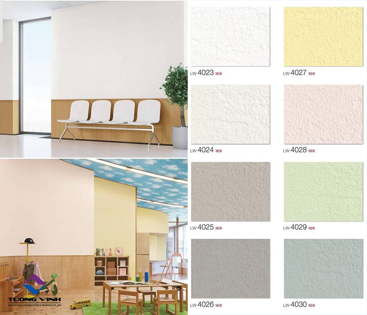 Giấy dán tường Nhật Bản Will - Lilycolor LW4023 - 4030