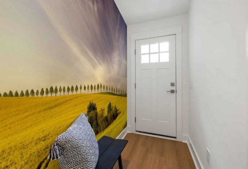 giấy dán tường hành lang