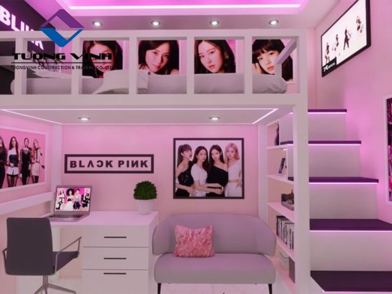 Cách Trang Trí Phòng Ngủ Phong Cách Blackpink Thời Thượng