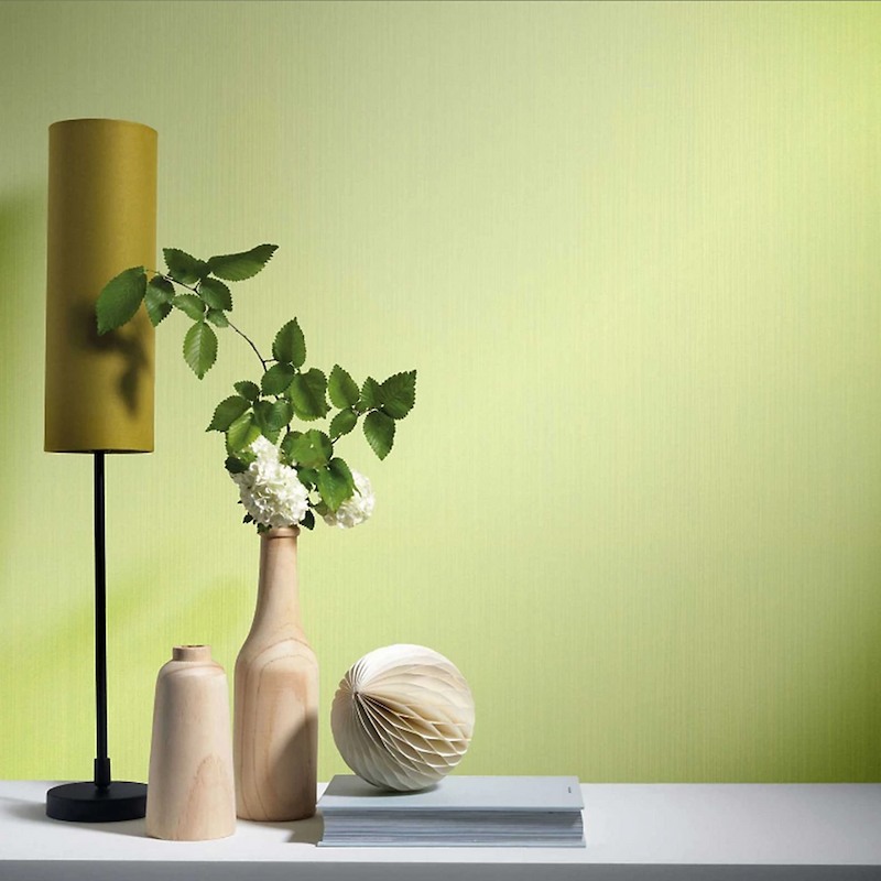 giấy dán tường màu xanh lá cây