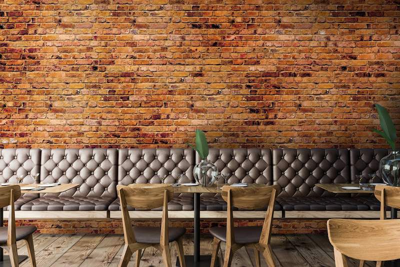 giấy dán tường nhà hàng