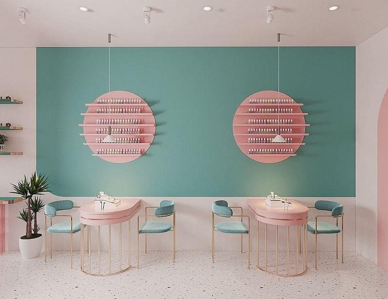 giấy dán tường hành lang