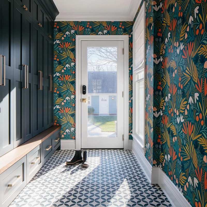 Họa tiết thiên nhiên và hình học – Sự lựa chọn không bao giờ lỗi thời