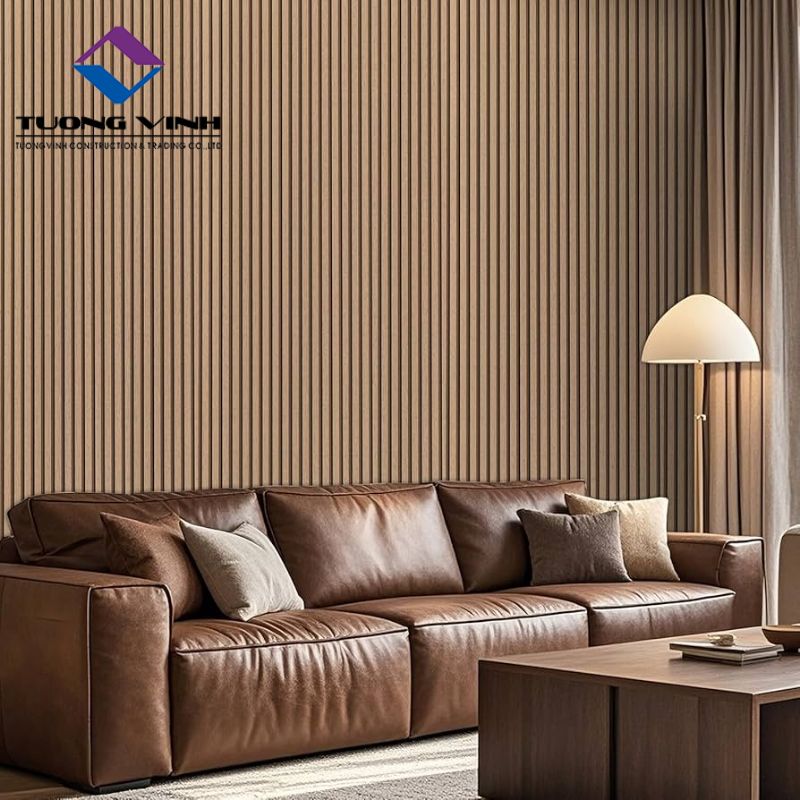 Giấy Dán Tường Màu Nâu Nhạt