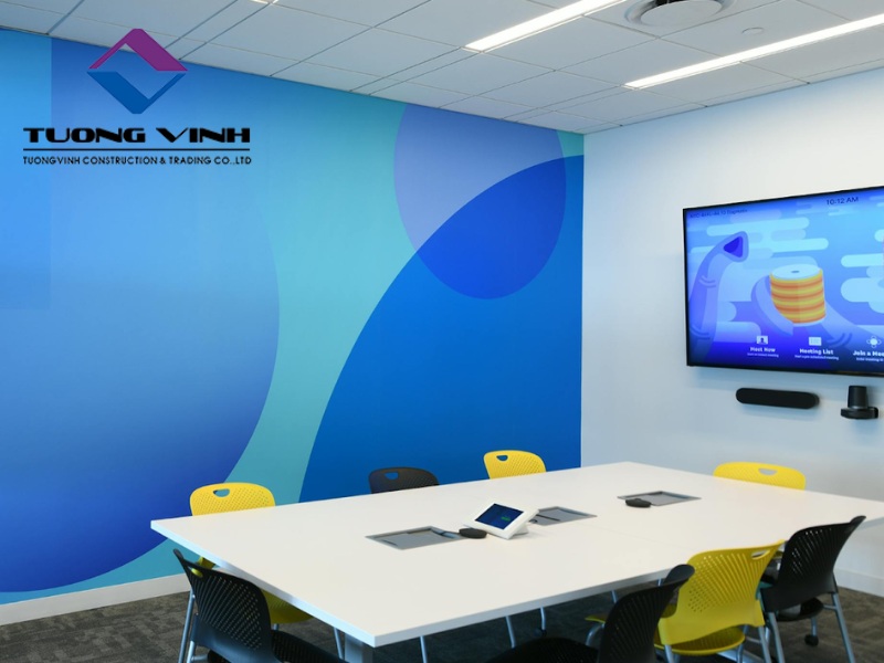 Mẫu Giấy Dán Tường Phòng Hội Nghị Chuyên Nghiệp, Giá Tốt
