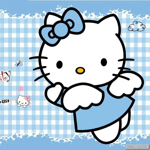 Tranh Dán Tường Hello Kitty