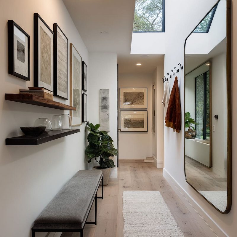 Kết hợp ánh sáng và gương để tối ưu hiệu quả