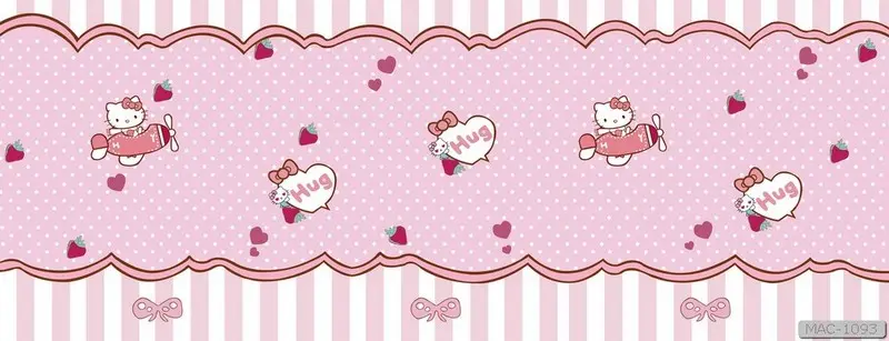 Giấy Dán Tường Hello Kitty