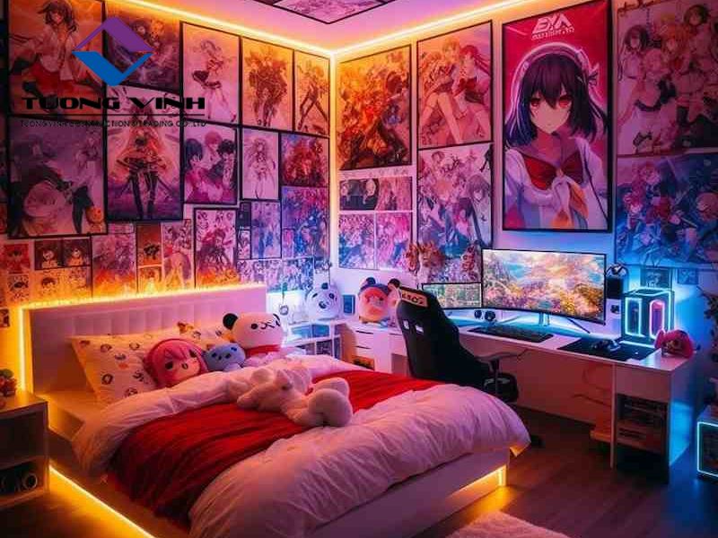 Cách Trang Trí Phòng Ngủ Anime Độc Đáo và Ấn Tượng