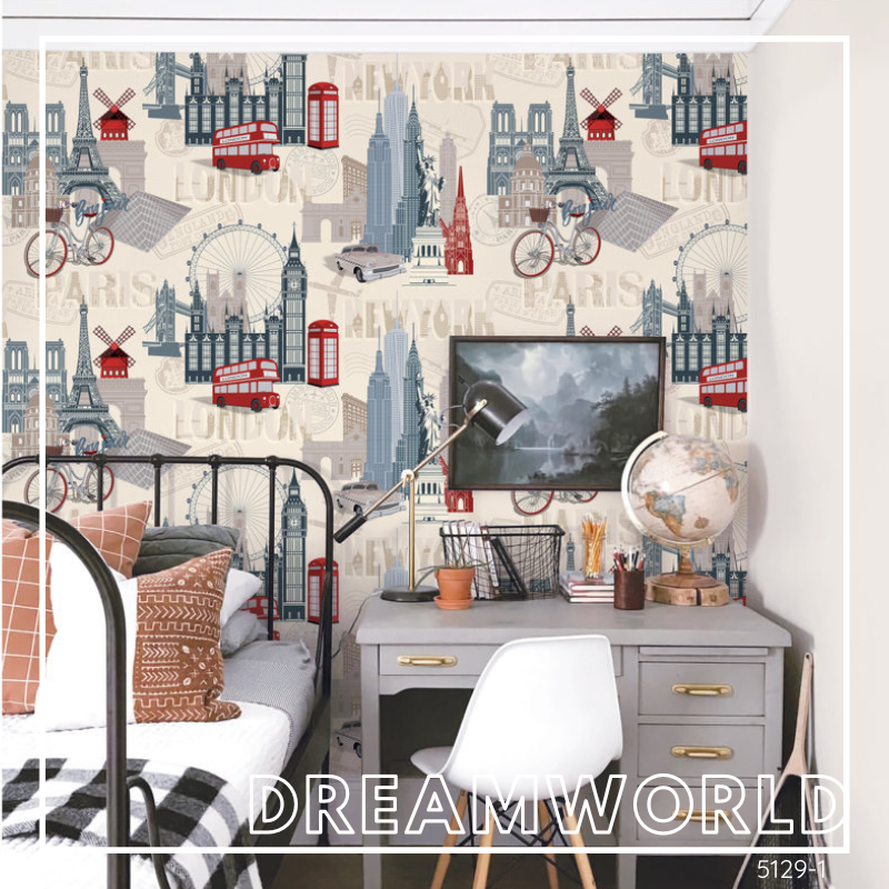 Giấy Dán Tường Dreamworld 5129-1