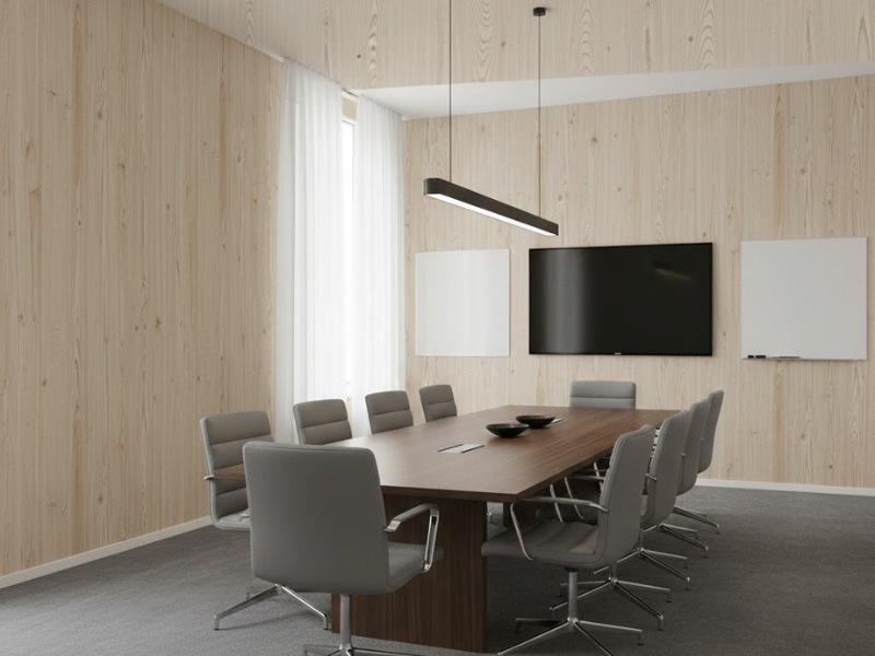 Mẫu giấy vân gỗ sồi nhạt mang đến sự gần gũi, thân thiện nhưng không kém phần lịch sự, phù hợp với các công ty về sáng tạo hoặc tư vấn