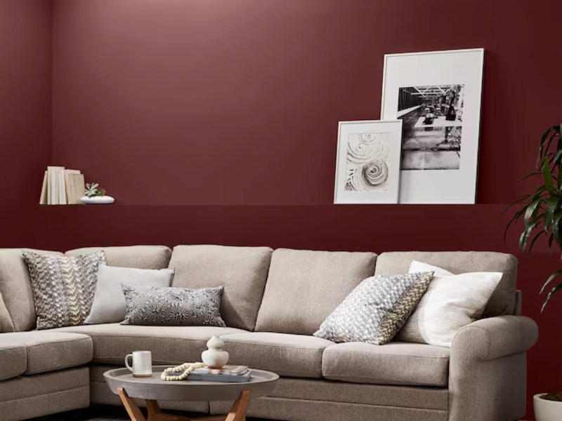 giấy dán tường màu nâu đỏ giấy dán tường màu nâu đỏ