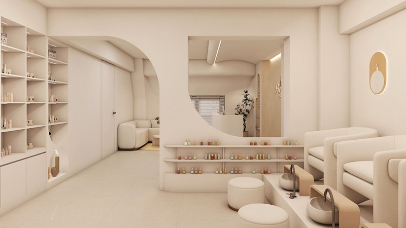 giấy dán tường hành lang