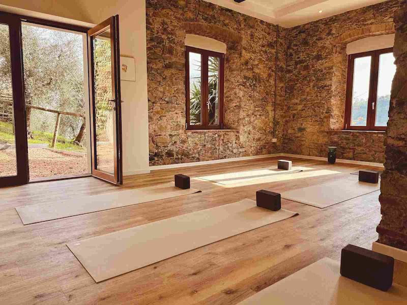 giấy dán tường phòng yoga giấy dán tường phòng yoga