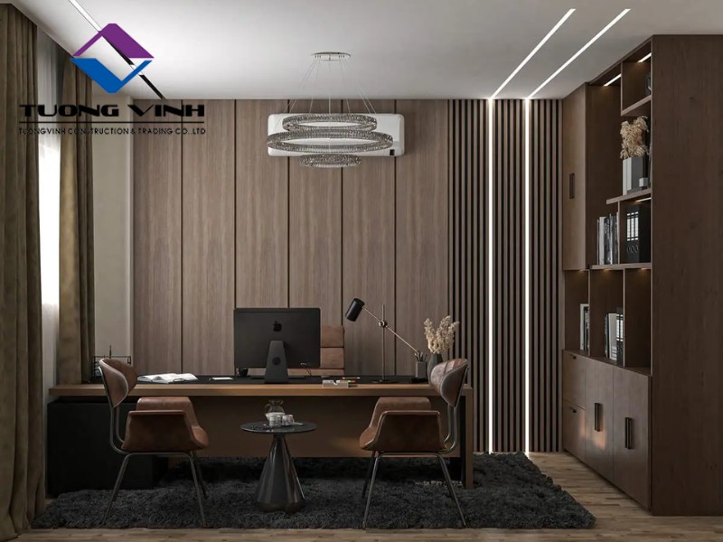 Top Giấy Dán Tường Phòng Hiệu Trưởng Đẳng Cấp VIP