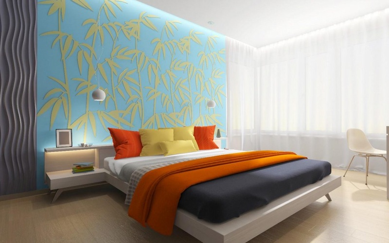 Xu hướng thiết kế giấy dán tường khách sạn hiện nay