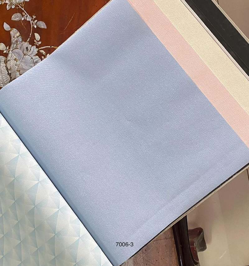 giấy dán tường xanh