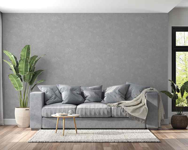 giấy dán tường màu ghi