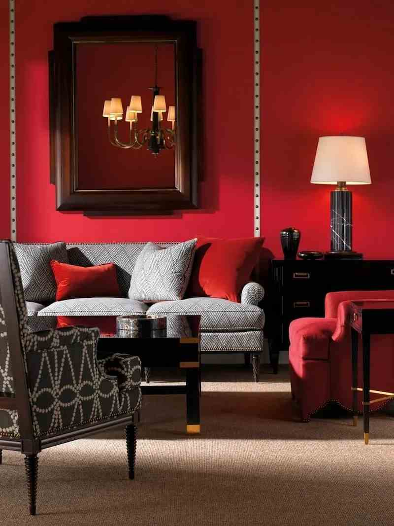 Lựa chọn giấy dán tường màu đỏ tươi chất lượng