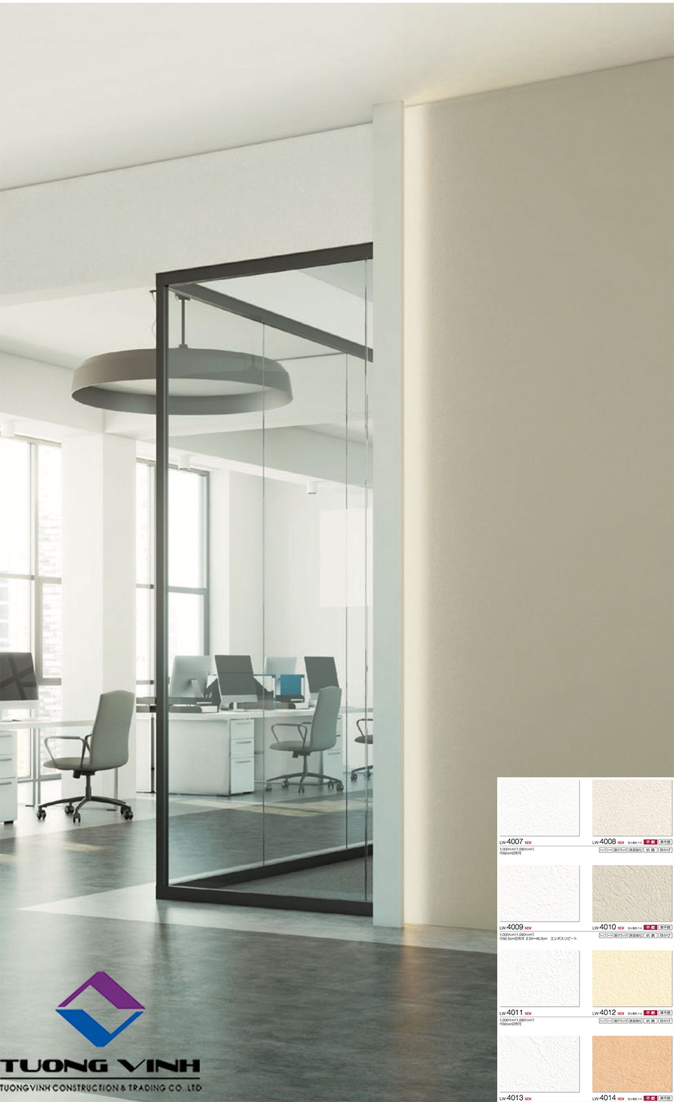 Giấy dán tường Nhật Bản Will - Lilycolor LW4007 - 4014