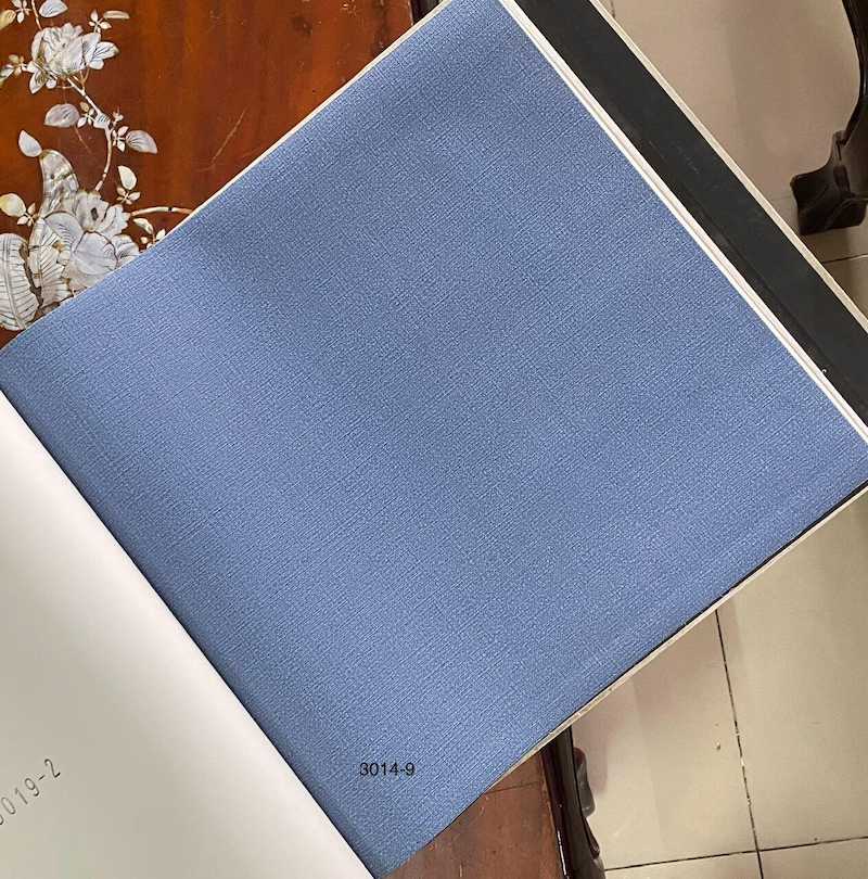 dán tường màu xanh