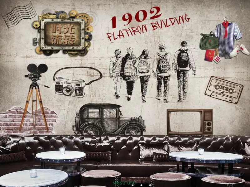 Giấy Dán Tường Vintage