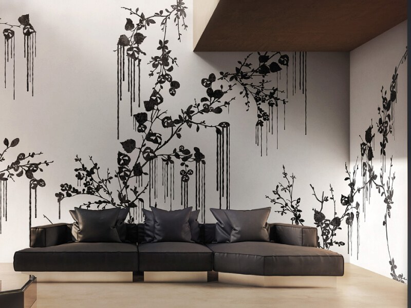 giấy dán tường khách sạn