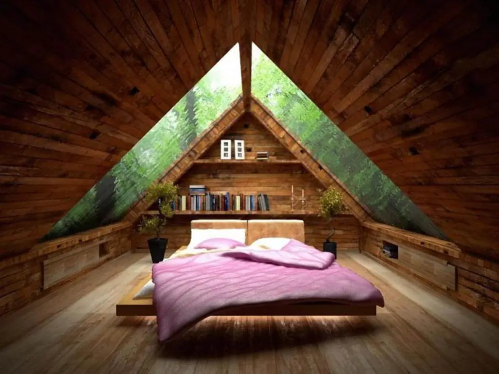 trang trí phòng ngủ nhỏ không giường