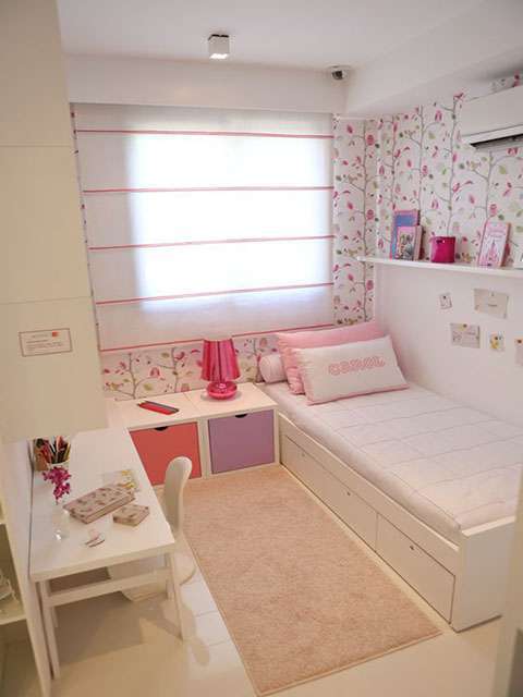 thiết kế phòng ngủ cho bé gái 10m2