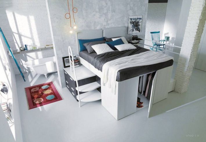 thiết kế phòng ngủ nhỏ 4m2